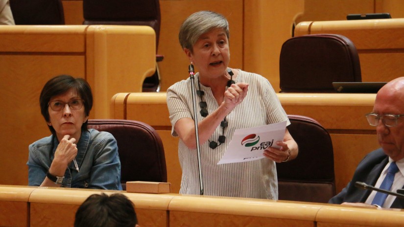 EAJ-PNVk Mónica Garcíari aurpegiratu dio “tematuta dagoela” Estatutu Markoaren negoziazioan Osasun Ministerioak duen erantzukizuna erkidegoei egozten