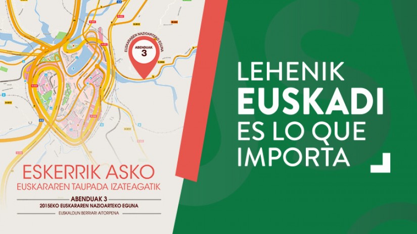Euskararen Nazioarteko Eguna 2015. EAJren EBBren adierazpena Euskararen Nazioarteko Eguna 2015. EAJren EBBren adierazpena