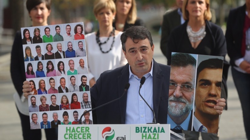 Aitor Esteban: “Hauteskunde orokorretan Euskadi ere dago jokoan”